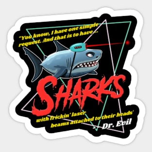 Sharks From Animal Sticker